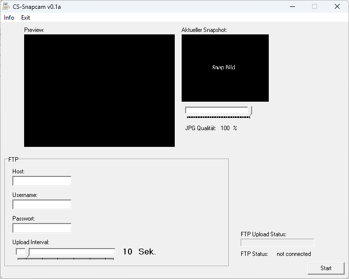 Screenshot: CS-Snapcam
